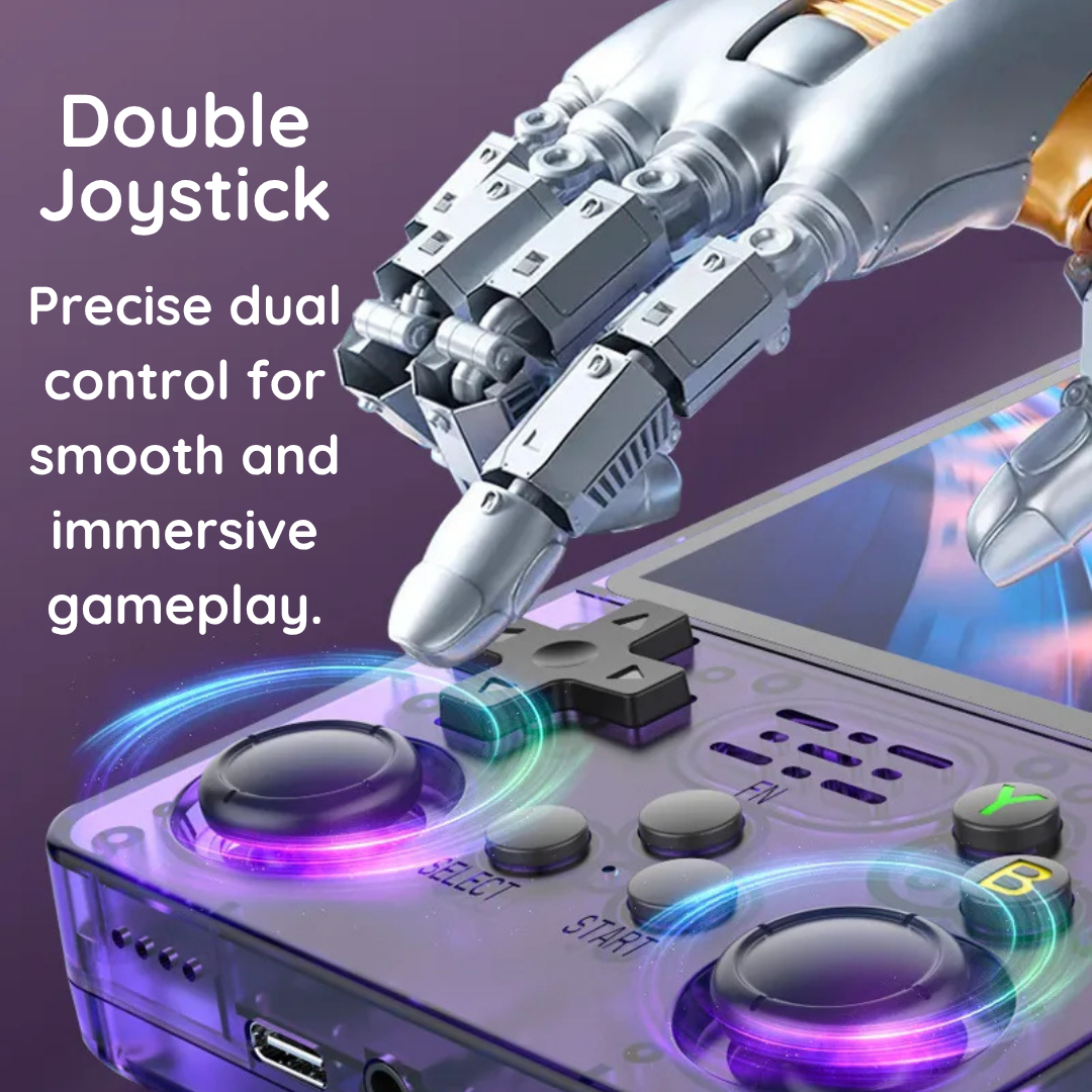R36S Plus – Portable Retro Gaming Console