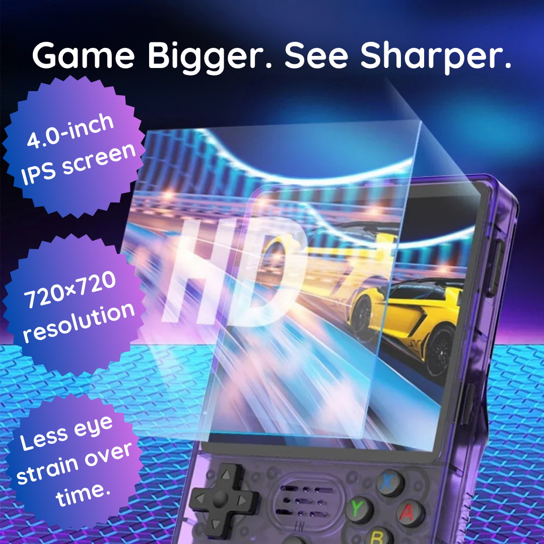 R36S Plus – Portable Retro Gaming Console