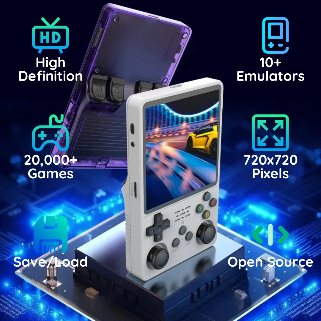 R36S Plus – Portable Retro Gaming Console