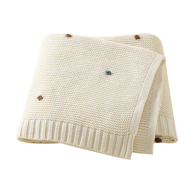 Baby Cotton Knitted Blanket